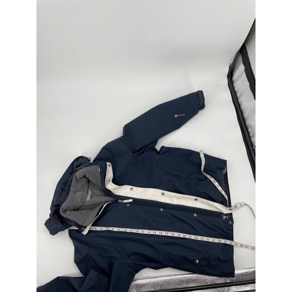 Pro Cam-Fis Gore-Tex Mens Medium Waterproof Jacket Nylon Fleece-Lined Navy - Picture 11 of 11